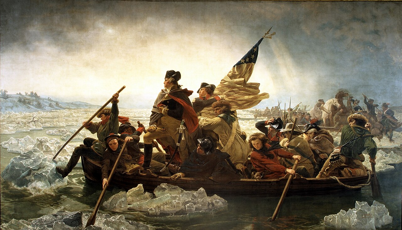 Washington Crossing the Delaware, Emanuel Leutze (1851)