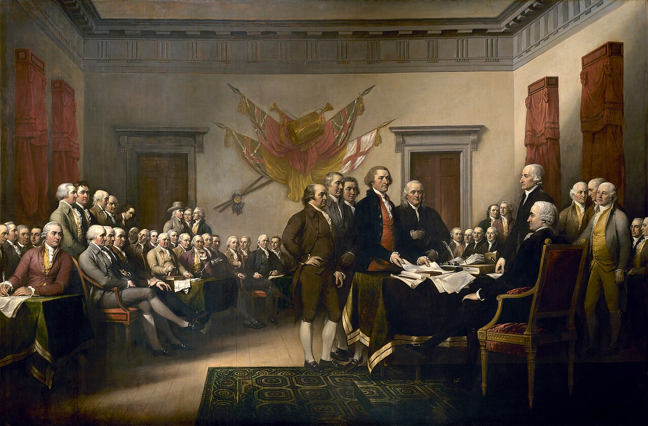 Déclaration d'Indépendance, John Trumbull (1819)