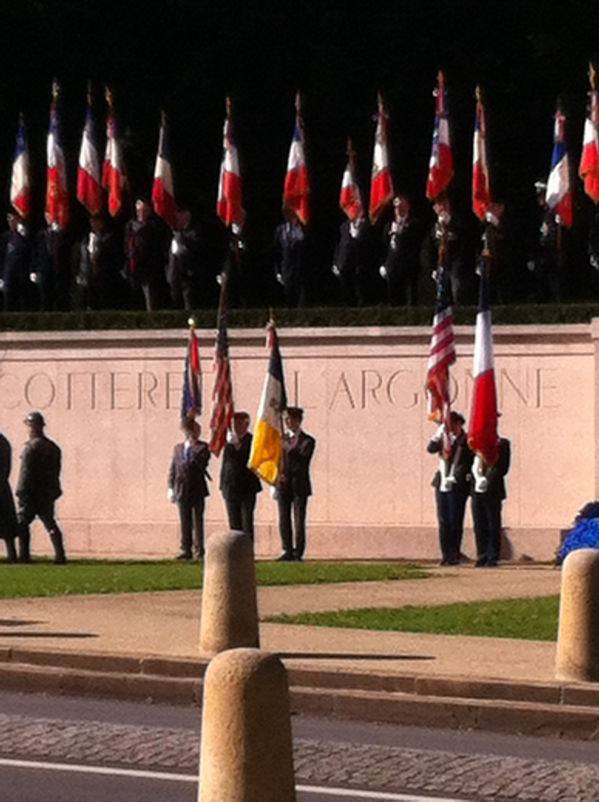 Inauguration des statues de Pershing et La Fayette, 6 octobre 2017