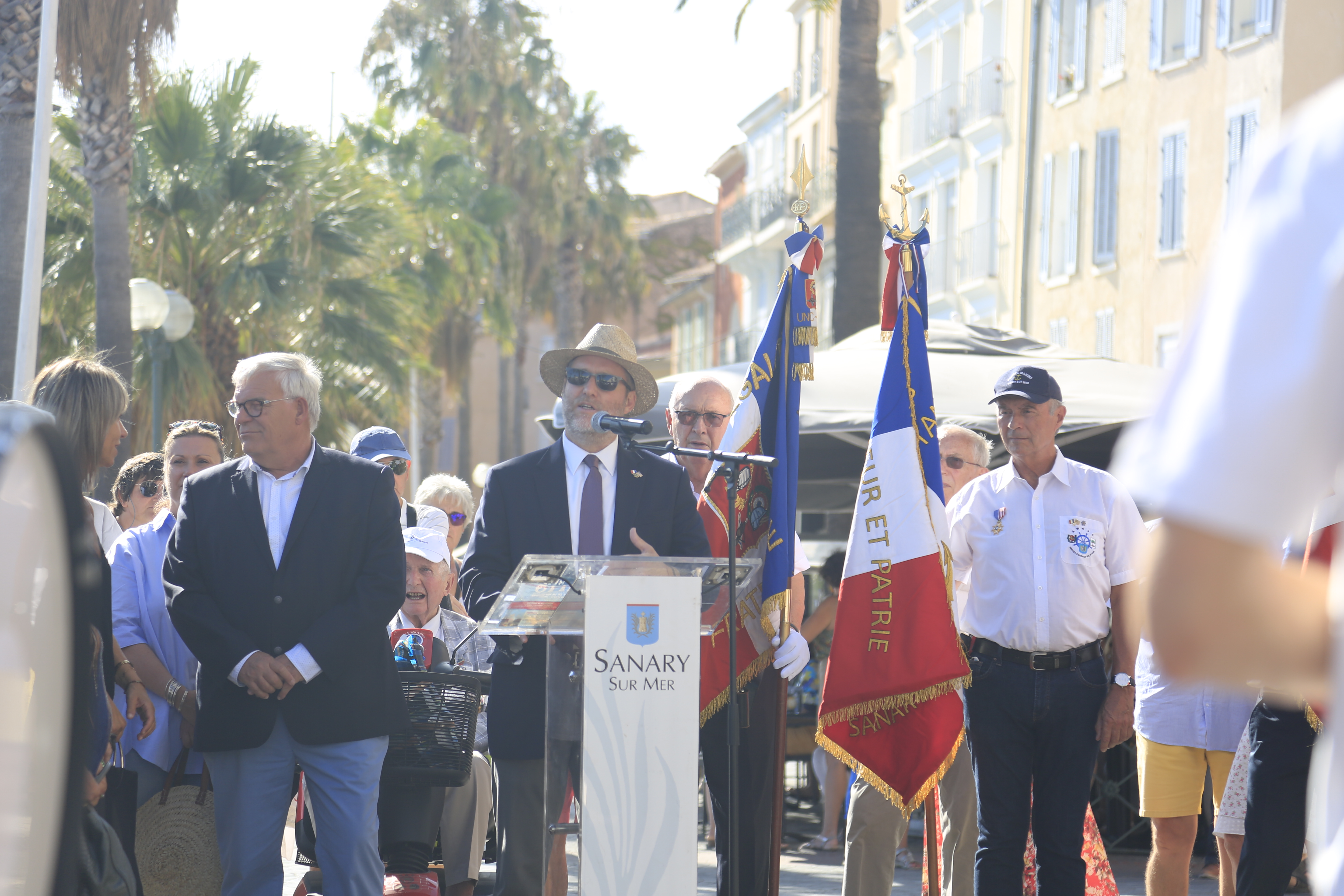 Vernissage de l'exposition de Sanary, août 2019