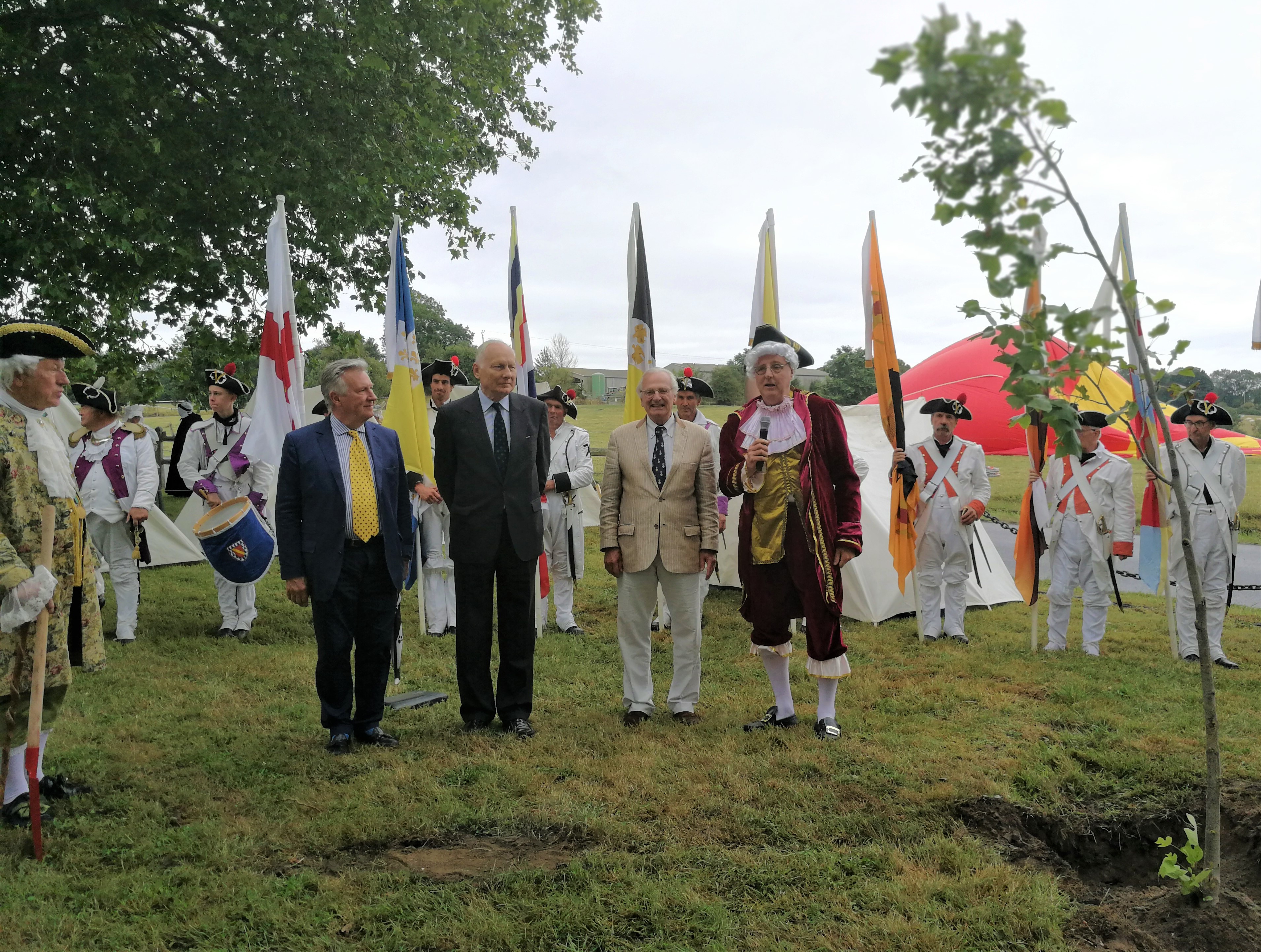 Camp de Vaussieux, août 2019