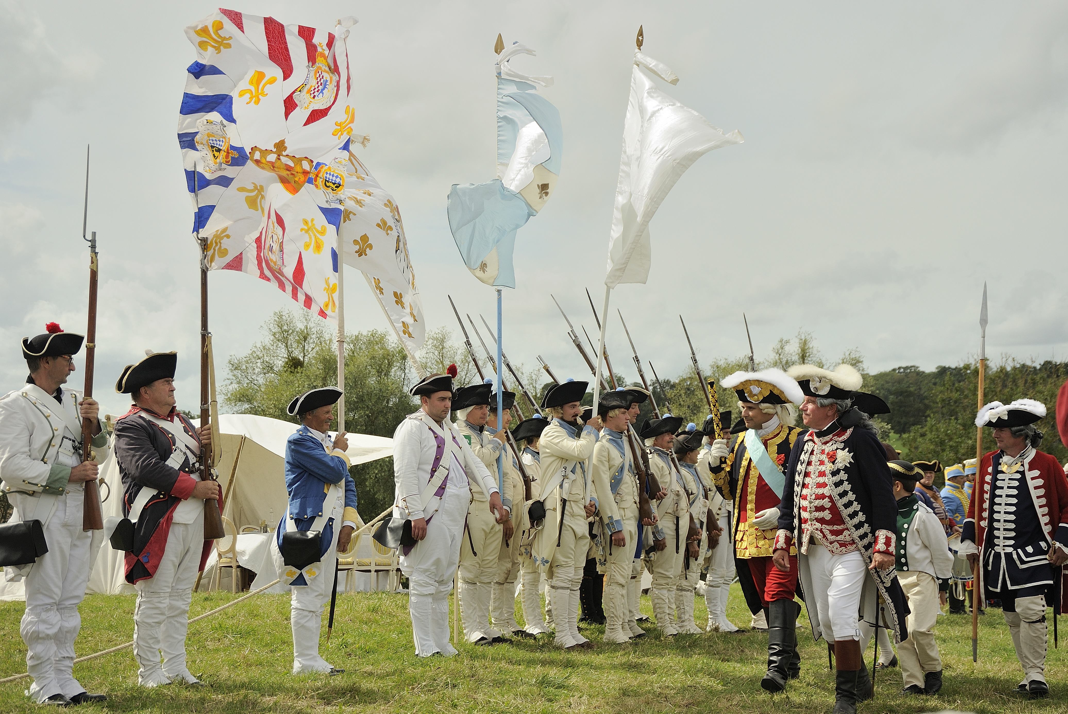 Camp de Vaussieux, août 2020