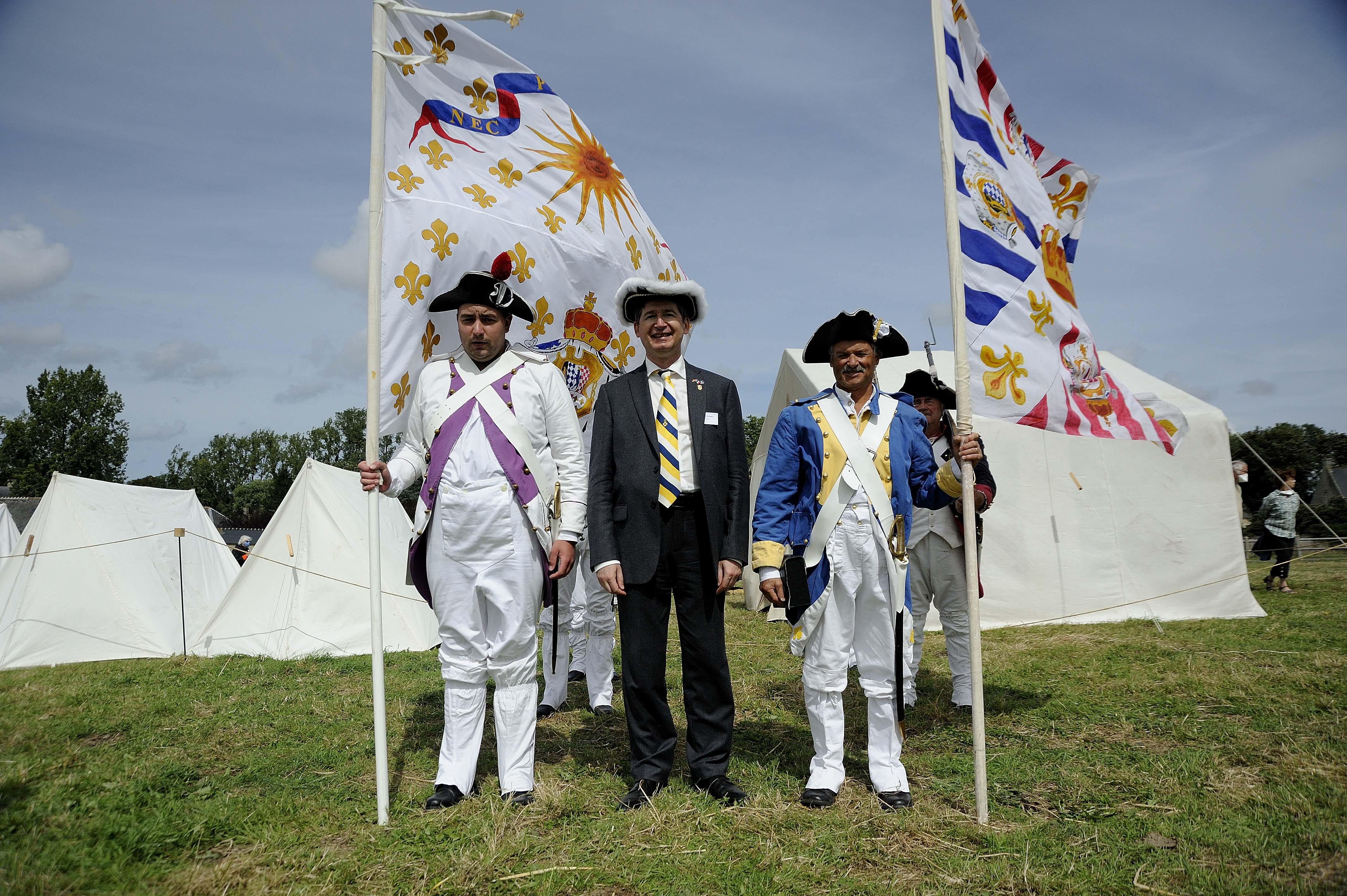 Camp de Vaussieux, août 2020
