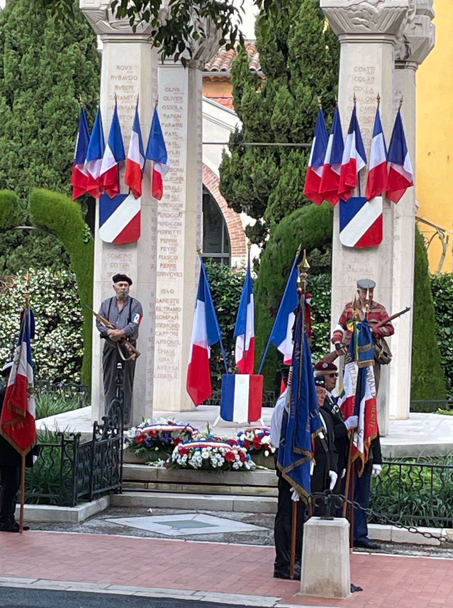 Journée nationale de la Résistance à Grasse, 27 mai 2024