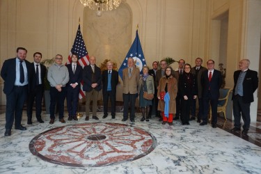 Visite de la résidence de l'ambassadeur des États-Unis
