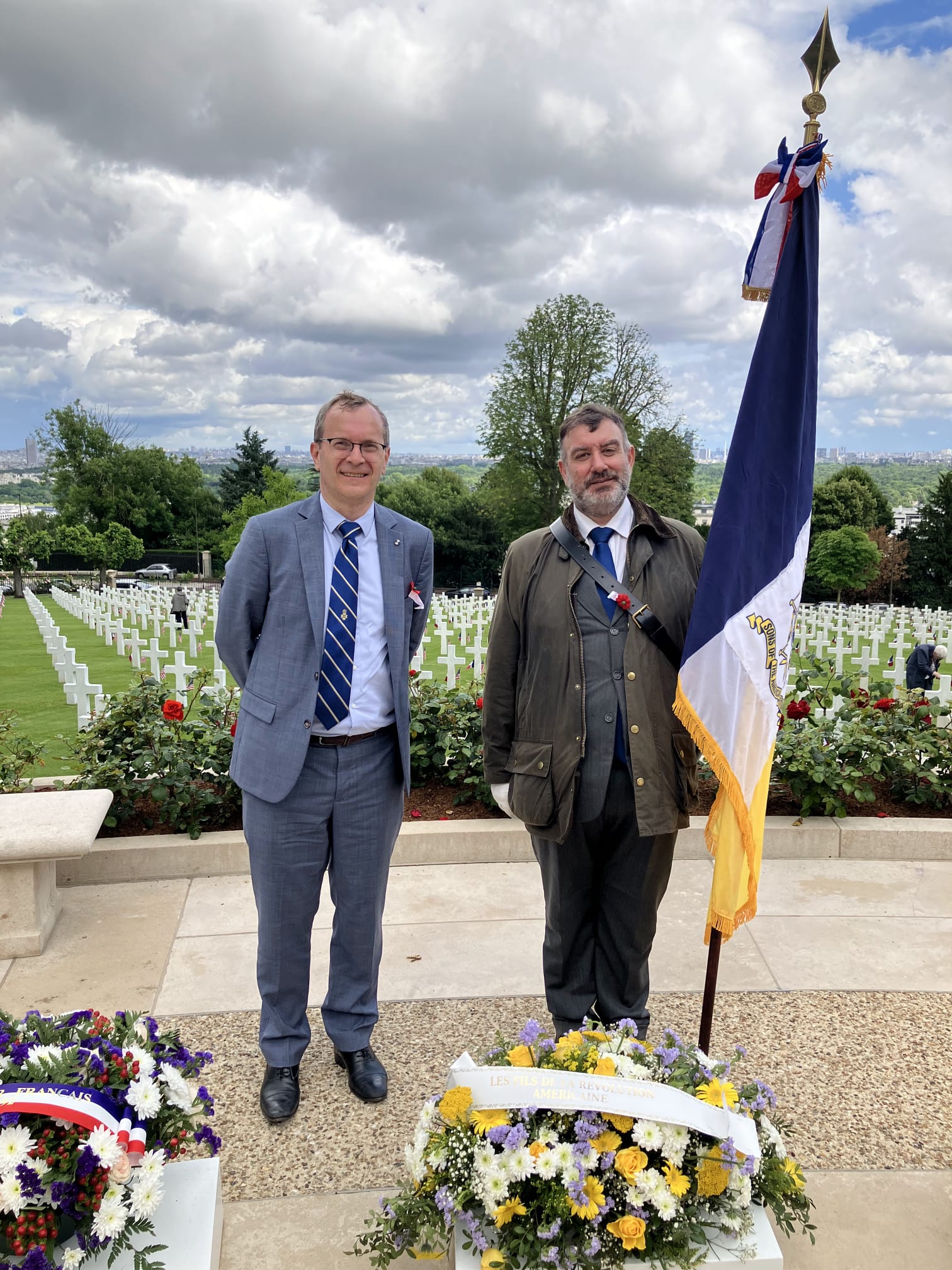 Memorial Day au cimetière américain de Suresnes, 25 mai 2025
