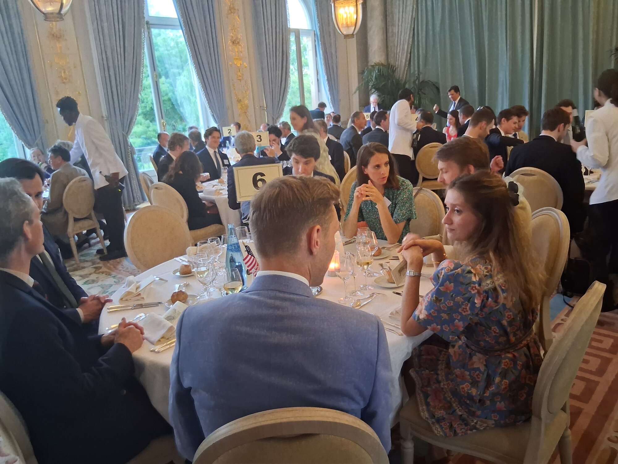 Dîner des membres de l'Île-de-France au Cercle Interallié, 2 juillet 2025