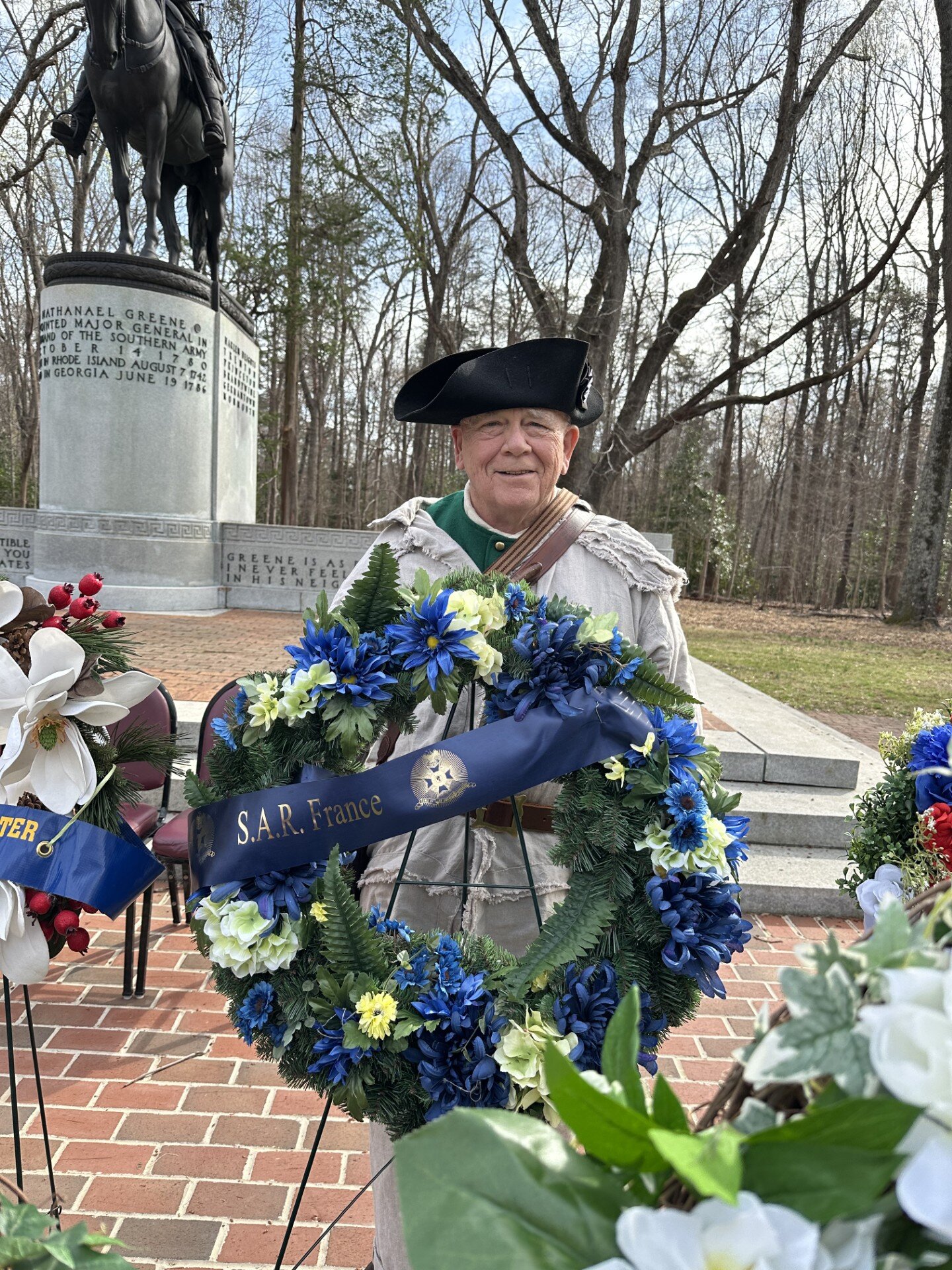 245e commémoration de la bataille de Guilford Court House, 15 mars 1781